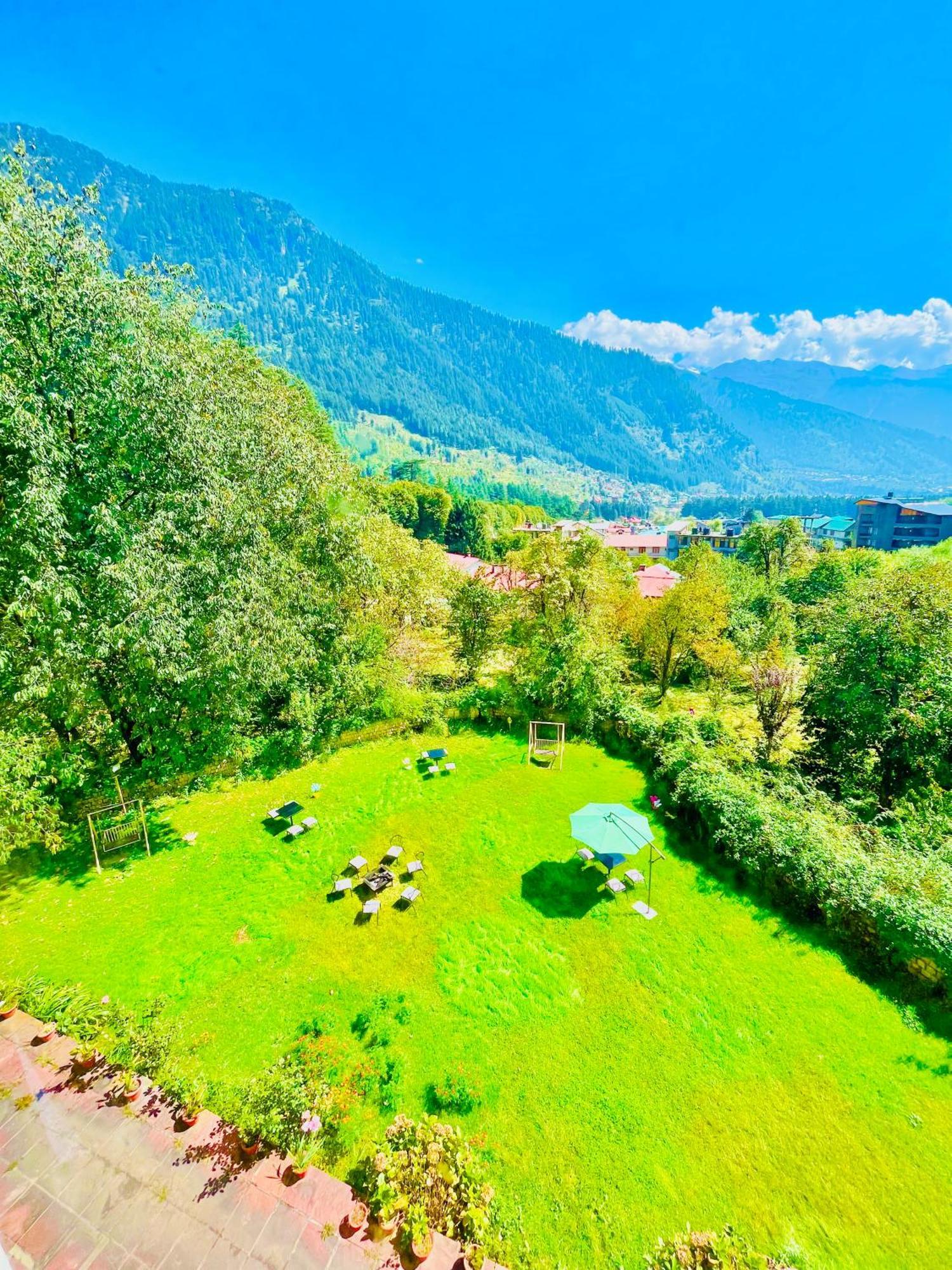 Sagar Resort !! Mountain View ! Luxury Stay ! Family Resort ! Private Parking ! Near Mall Road Manāli Dış mekan fotoğraf